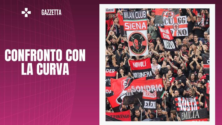 Curva Sud, tifosi del Milan