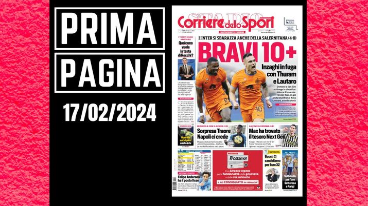 Prima pagina Corriere dello Sport: qualcuno vuole la testa di Rocchi? - immagine 1