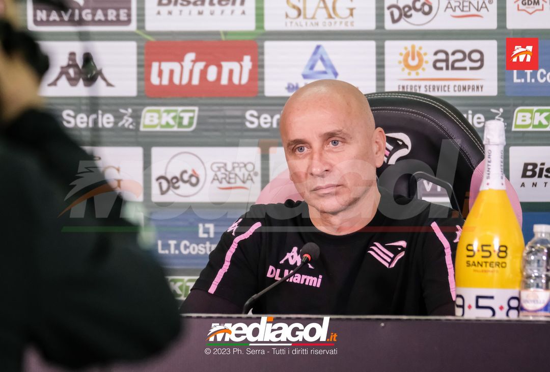 FOTO PALERMO, verso la Reggina: Mister Corini in conferenza stampa (Gallery) - immagine 26