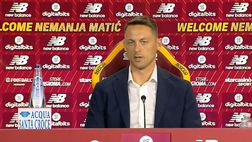 VIDEO / Matic: “Sono felice di ritrovare Mourinho, Roma grande club”