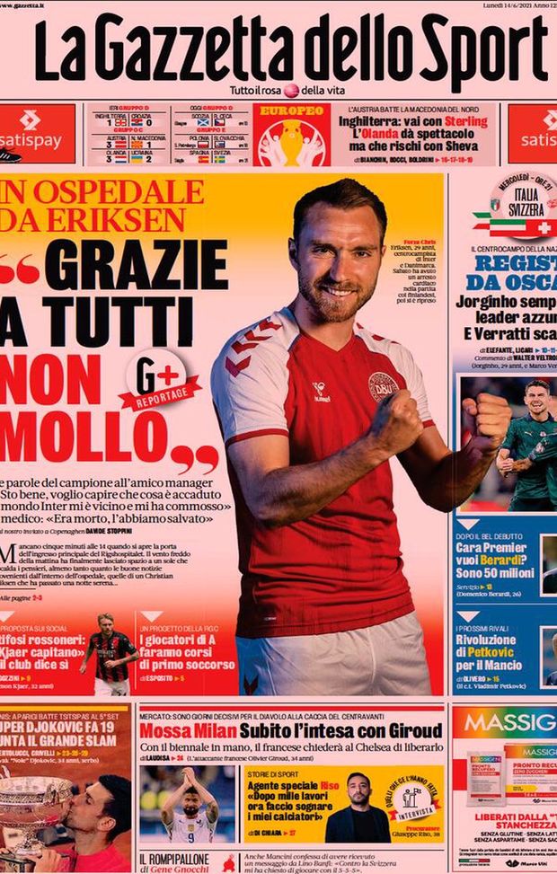 BUONGIORNO CITTACELESTE &#8211; LE PRIME PAGINE DEI PRINCIPALI QUOTIDIANI SPORTIVI &#8211; GUARDA 