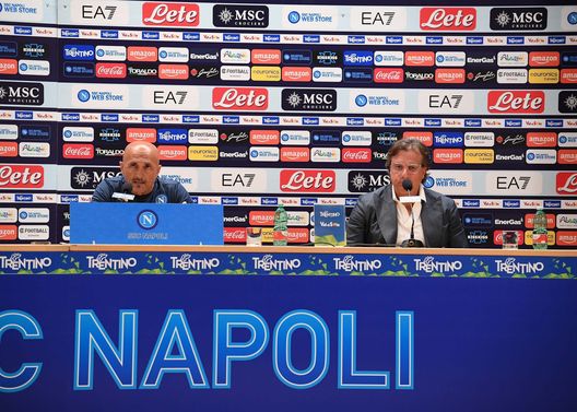 giuntoli spalletti (Photo by SSC NAPOLI/SSC NAPOLI via Getty Images) Brovarone: “Giusta la scelta di fare una conferenza congiunta Spalletti-Giuntoli”- immagine 2