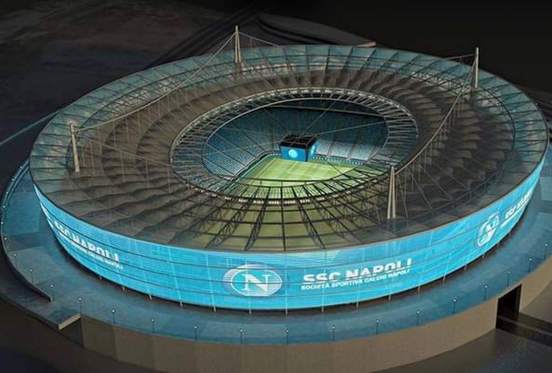 GALLERY Come sarà il nuovo stadio del Napoli a Bagnoli? La simulazione del progetto - immagine 3
