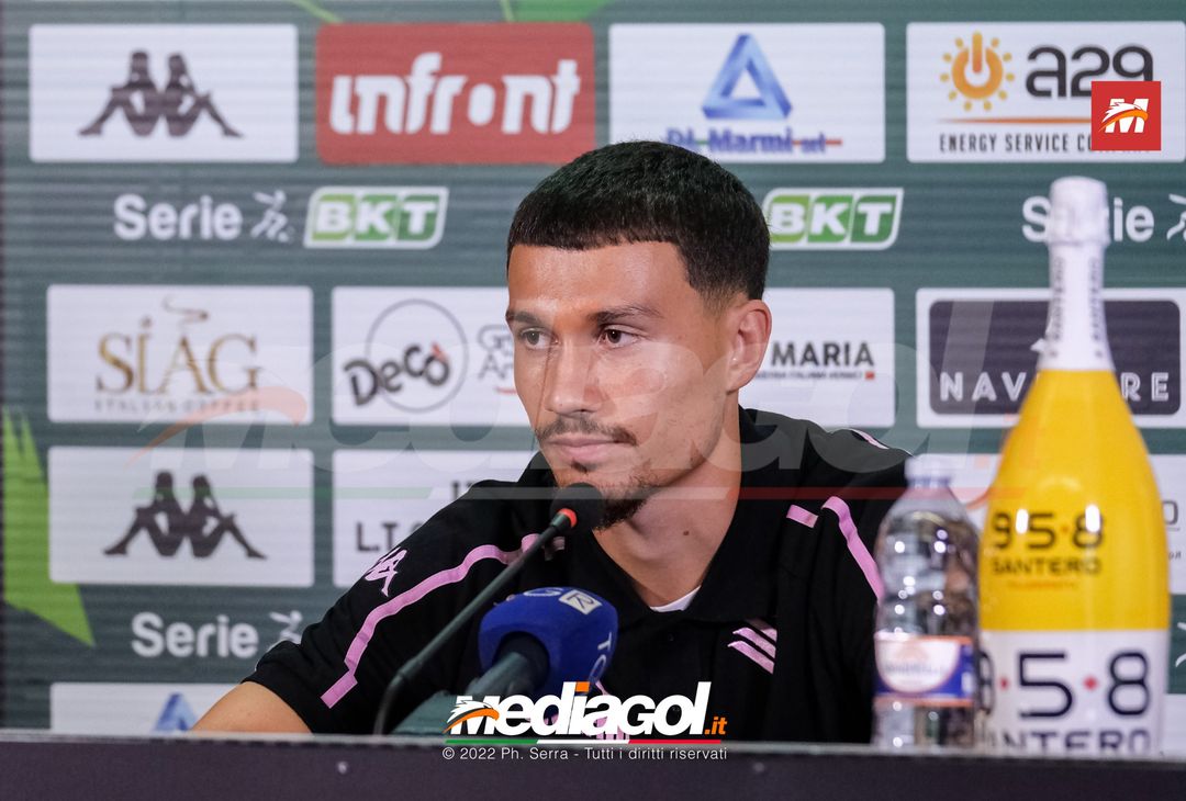 FOTO PALERMO, La presentazione di Davide Bettella in conferenza stampa (Gallery) - immagine 8