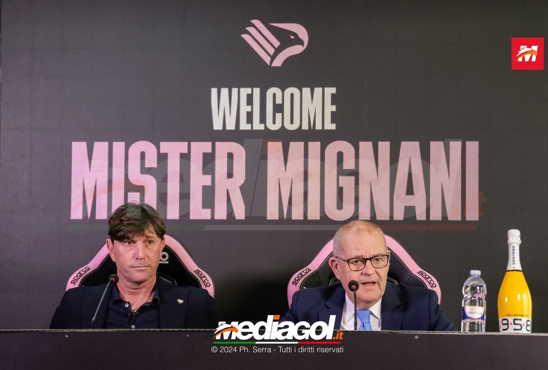 FOTO PALERMO, presentato mister Michele Mignani in conferenza stampa (Gallery) - immagine 29