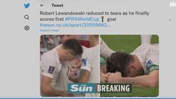 VIDEO/ Polonia, Lewandowski si commuove per il 1° gol ai Mondiali