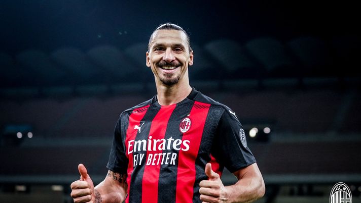 Zlatan Ibrahimovic, attaccante dell'AC Milan (Getty Images) 