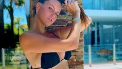 Natalie Weber in forma straordinaria: lady Zarate si mostra al top