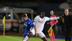Empoli-Milan 1-3, Ballo-Touré: “Maldini mi ha fatto i complimenti”