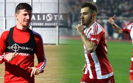 I due giocatori del Sivasspor I due giocatori del Sivasspor