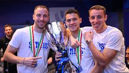 Supercoppa sui social, Frattesi scatenato applaude Carlos Augusto per il suo “romanaccio”