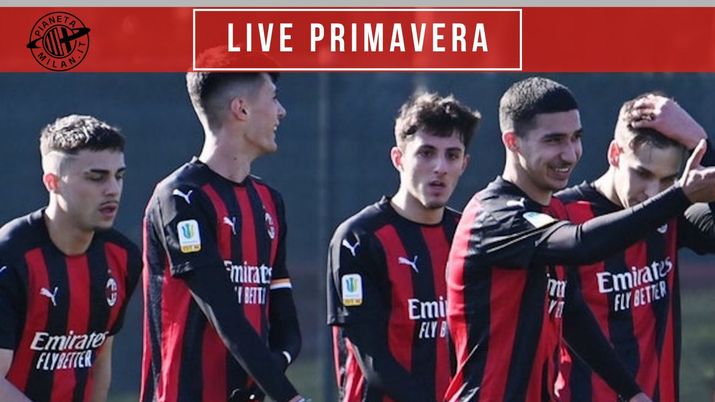 Un'esultanza del Milan Primavera 2020-2021 al termine del match vinto 4-0 contro l'Empoli | AC Milan LIVE News (acmilan.com) 