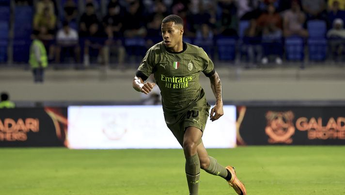 Aster Vranckx AC Milan amichevole Arsenal-Milan 2-1 Dubai Super Cup 2022