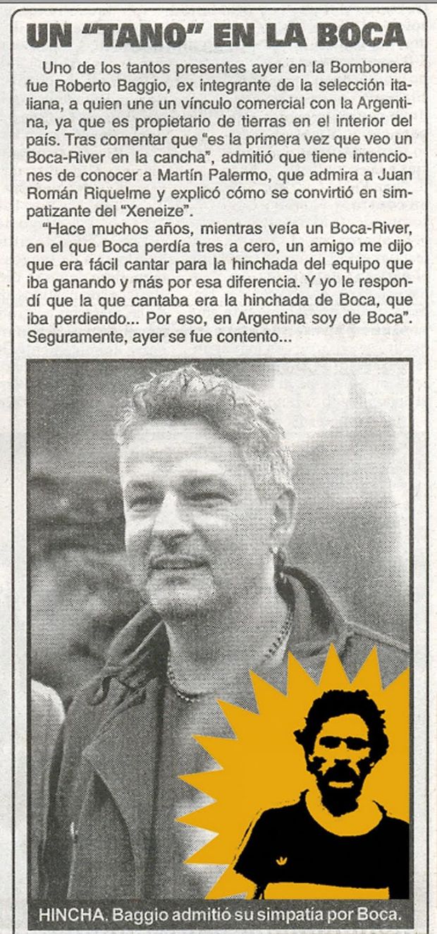 Roberto Baggio raccontato alla guida: “Sulla sua Ferrari ascoltava i cori del Boca…”- immagine 4