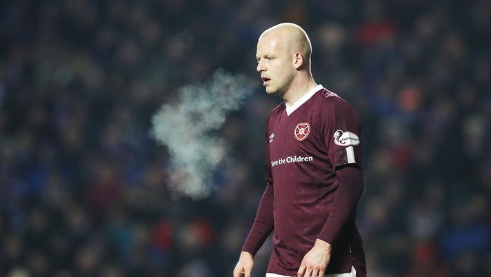 GLASGOW, SCOTLAND - DECEMBER 01: Steven Naismith of Heart of Midlothian is seen during the Ladbrokes Premiership match between Rangers and Hearts at Ibrox Stadium on December 01, 2019 in Glasgow, Scotland. (Photo by Ian MacNicol/Getty Images) GLASGOW, SCOTLAND - DECEMBER 01: Steven Naismith of Heart of Midlothian is seen during the Ladbrokes Premiership match between Rangers and Hearts at Ibrox Stadium on December 01, 2019 in Glasgow, Scotland. (Photo by Ian MacNicol/Getty Images)