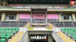 FOTO Palermo, restyling “Renzo Barbera”: nuovi Sky Box per Italia-Macedonia