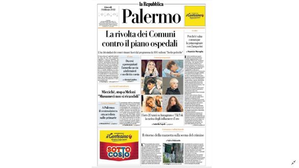 Prima Pagina, La Repubblica Palermo: “Perché è valsa la pena sognare con Zamparini” Prima Pagina