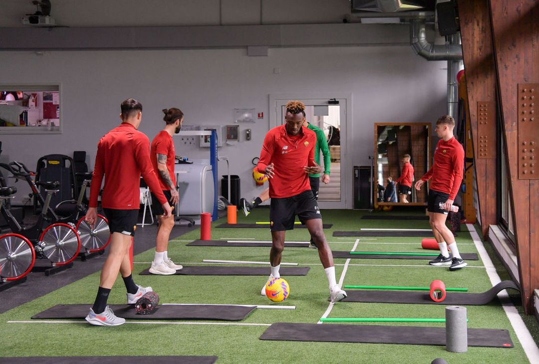 Roma, ripresa degli allenamenti per preparare la gara con il Bodo – FOTO GALLERY - immagine 5