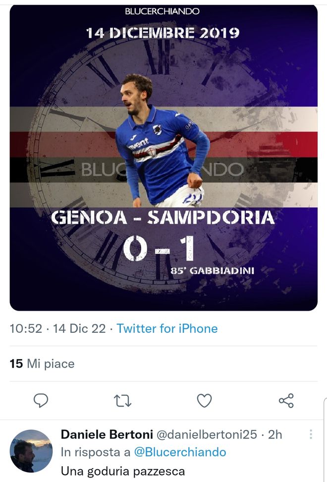 Goduria Gabbiadini: tre anni dopo quel derby, i sampdoriani non dimenticano…- immagine 3