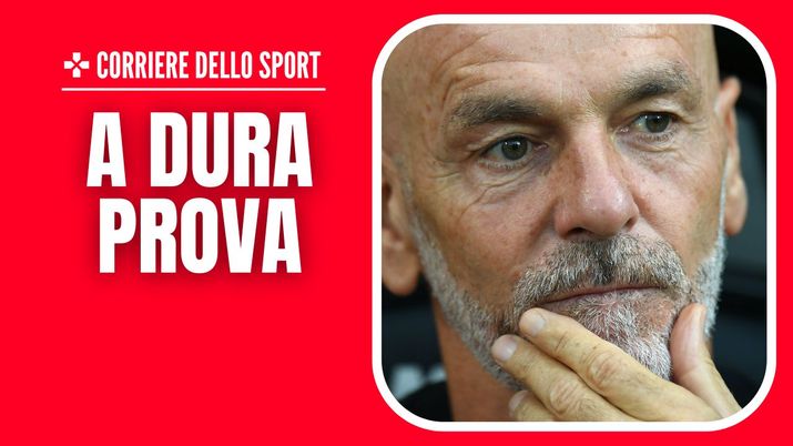 Stefano Pioli (allenatore AC Milan) chiamato alla rinascita proprio in Milan-Sassuolo di sabato pomeriggio a 'San Siro' | News (Getty Images) Milan-Sassuolo Serie A 2023-2024 Pioli