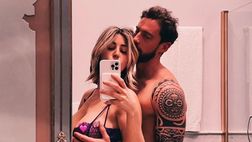 Claudio Marchisio e la moglie infiammano i social, lo scatto è hot: “Chimica artistica”