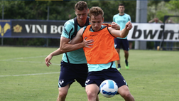 Verona verso la Lazio, l’allenamento di oggi