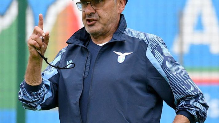 Maurizio Sarri
Ritiro SS Lazio stagione 2021-2022
Auronzo di Cadore 17 Luglio 2021
© Marco Rosi / Fotonotizia Lazio, quella frase in allenamento di Sarri che cattura l’attenzione - immagine 1