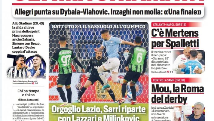Prima Pagina, Corriere dello Sport: “Ultima chiamata. Eriksen oltre il miracolo”  Prima Pagina, Corriere dello Sport: “Ultima chiamata. Eriksen oltre il miracolo” - immagine 1