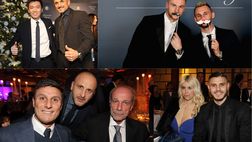 Inter, le immagini della cena di Natale: da Zhang a Sabatini, da Spalletti a giocatori e vip