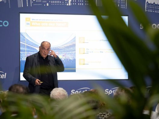 (Photo by Arnold Jerocki/Getty Images For Sportel) Liga, il tuono di Tebas: “Barcellona non basta, serve ridurre ancora i costi”- immagine 2