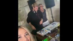 VIDEO / Diletta Leotta e Karius fanno festa a Catania e lui fa il deejay
