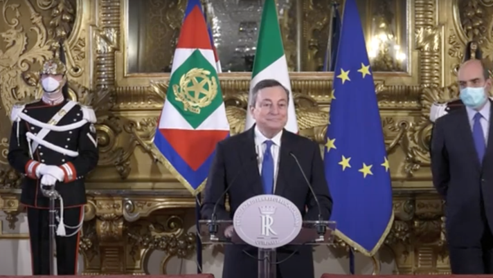 Coronavirus, il premier Draghi in conferenza: “Riapertura dal 26 aprile, zona gialla variata rispetto al passato” 