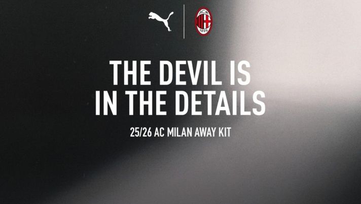 Nuova seconda maglia AC Milan PUMA 2025-2026