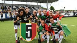Serie A femminile, Juventus campione d’Italia per la quinta volta