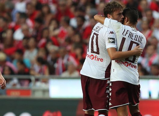  Iago Falque in coppia con Ljajic 