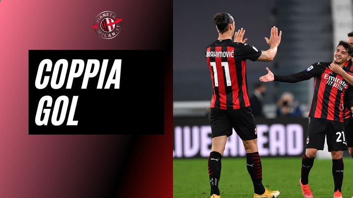 Zlatan Ibrahimovic e Brahim Diaz, la nuova coppia gol AC Milan (credits: Getty images) 