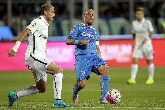Maccarone sfida l'Atalanta Maccarone sfida l'Atalanta