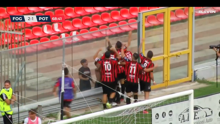 VIDEO Serie C, Foggia-Potenza: il super gol dell&#8217;ex Palermo Petermann 