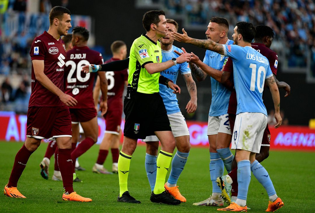 La Lazio protesta con Ghersini