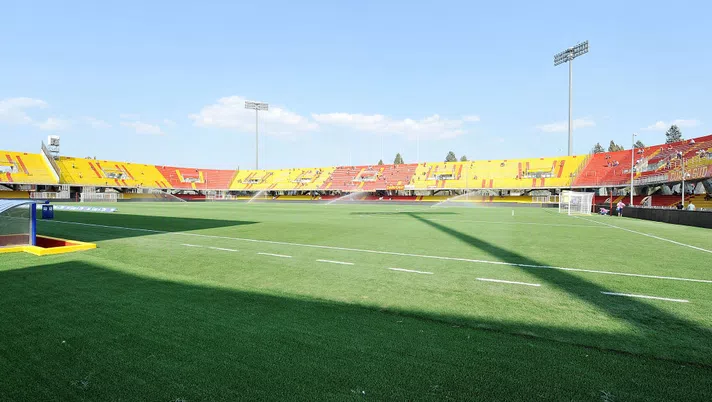 during the Serie A match between Benevento Calcio and Bologna FC at Stadio Ciro Vigorito on August 26, 2017 in Benevento, Italy.