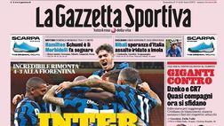 Rassegna stampa dei principali quotidiani sportivi nazionali