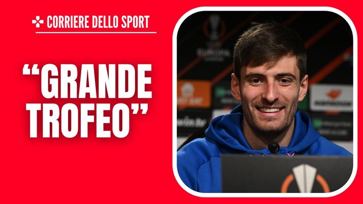 Conferenza Stampa Milan-Rennes Europa League 2023-2024 Gabbia