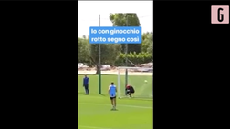 VIDEO Lazio, il ginocchio non è più un problema per Milinkovic: il serbo in allenamento segna così