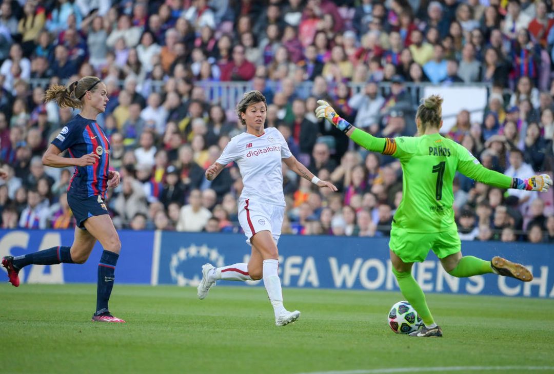 Women’s Champions League, Barcellona-Roma 5-1 – FOTO GALLERY - immagine 14