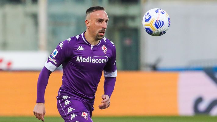 GERMOGLI PH: 21 MARZO 2021 FIRENZE STADIO ARTEMIO FRANCHI SERIE A FIORENTINA VS MILAN NELLA FOTO RIBERY 