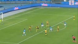 VIDEO Napoli-Juve Stabia: eurogol di Ndombele, Sirigu vola. Gli highlights del match