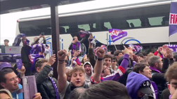 VIDEO VN – Tifosi viola scatenati: “Torneremo grandi ancor…”