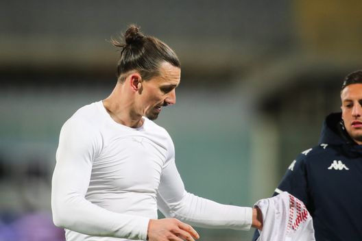 GERMOGLI PH: 21 MARZO 2021 FIRENZE STADIO ARTEMIO FRANCHI SERIE A FIORENTINA VS MILAN NELLA FOTO IBRAHIMOVIC GERMOGLI PH: 21 MARZO 2021 FIRENZE STADIO ARTEMIO FRANCHI SERIE A FIORENTINA VS MILAN NELLA FOTO IBRAHIMOVIC