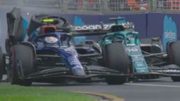 F1 GP Australia, incidente Stroll-Latifi: auto distrutte (VIDEO)