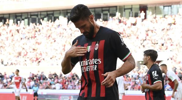 Olivier Giroud AC Milan Colonia Milan